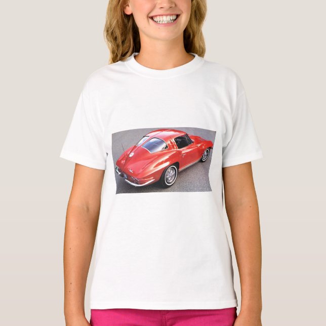 Autos mit klassischer Trennwand T-Shirt (Vorderseite)