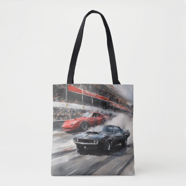 Autos mit rotem und schwarzem Muskel (Vorderseite)