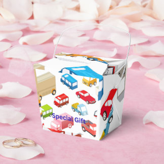 Autos Papier Geschenkboxen für Kinder Geschenkschachtel