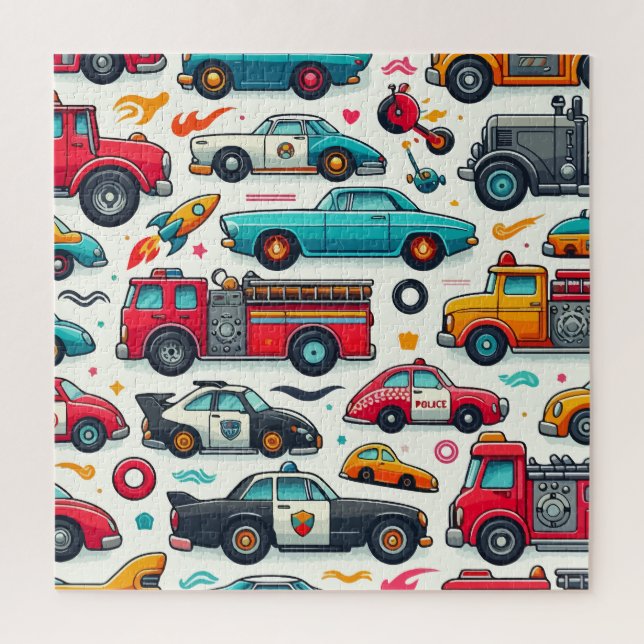 Autos Puzzle (Vertikal)