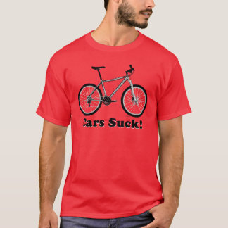 Autos sind zum Kotzen! (MTB) T-Shirt
