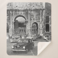 Autos und antike Denkmäler Rom Italyvintage, ital
