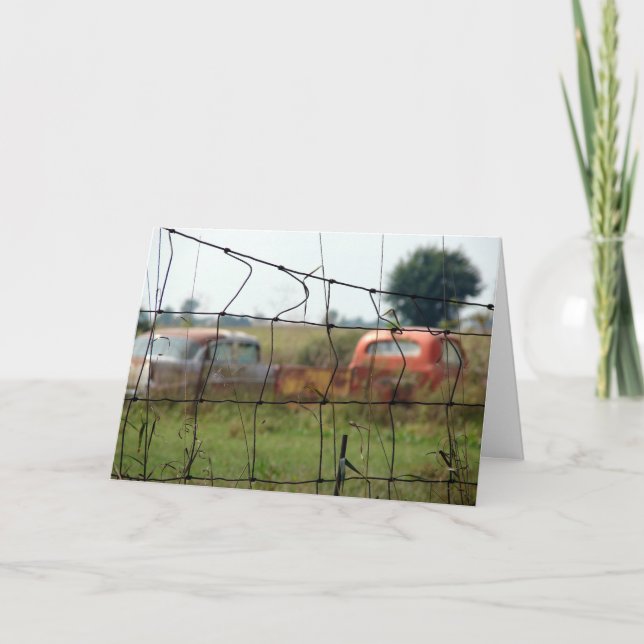 Autos und LKWs stürzen, Geburtstag Karte (Vorderseite)