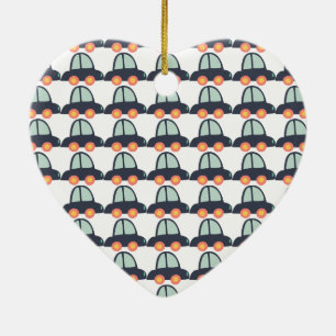 Autos und mehr Autos Keramik Ornament