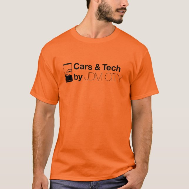 Autos und Technologie durch JDM Stadt T-Shirt (Vorderseite)