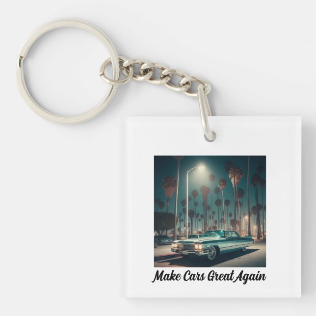 Autos wieder großartig machen schlüsselanhänger (Vorderseite)