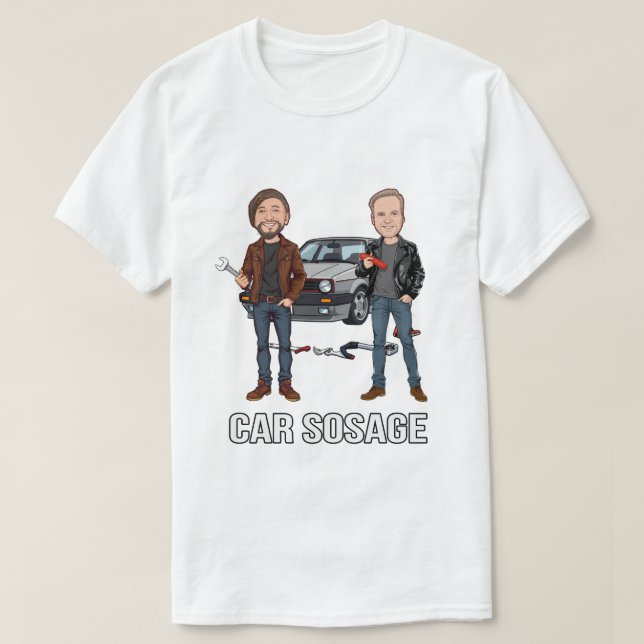 Autosalesalage ist 12 MK T-Shirt (Design vorne)