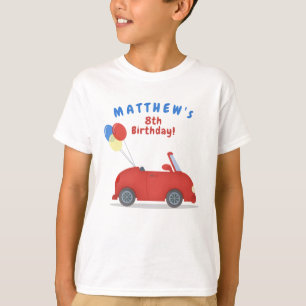 Autoschau soziale Distanzierung Geburtstag T-Shirt