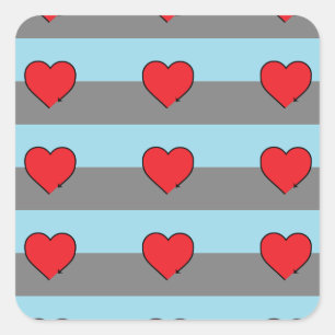 AUTOSEXUELLES FLAGPATTER AUFKLEBER