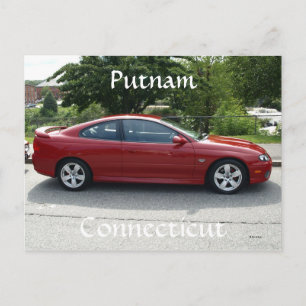 Autoshow Postkarte