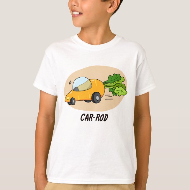 Autostab Funny Carrot Pun T-Shirt (Vorderseite)