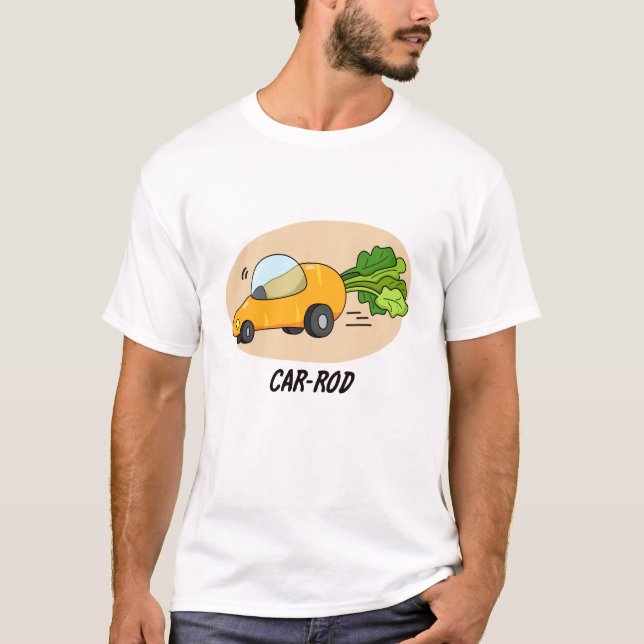 Autostab Funny Carrot Pun T-Shirt (Vorderseite)