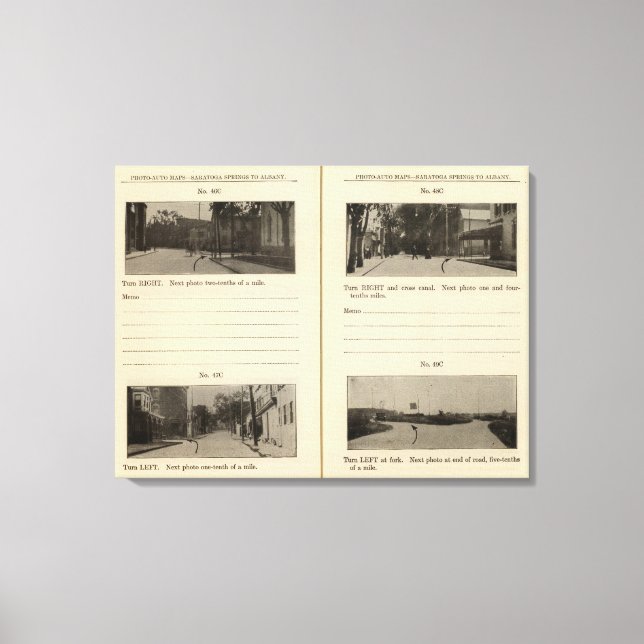 Autostraßen, NY Leinwanddruck (Vorderseite)