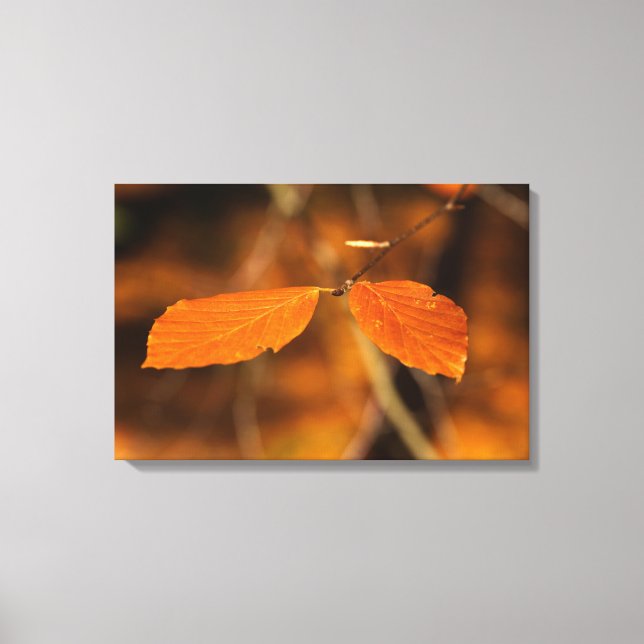 Autoszene Leinwanddruck (Vorderseite)