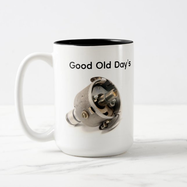 Autoteil Zweifarbige Tasse (Links)