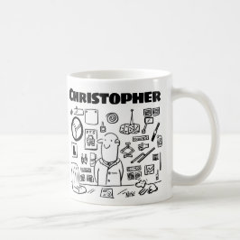 Autoteile Autozubehör Einzelhändler mit Namen Kaffeetasse