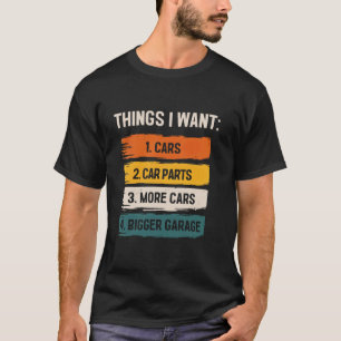 Autoteile-Liebhaber - Autofan - Kfz-Mechaniker E T-Shirt