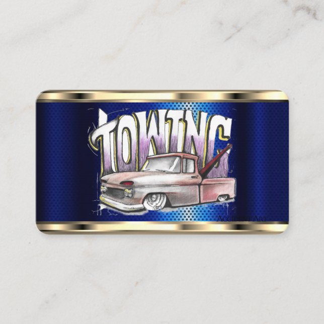 AutoTemplate Business Card Visitenkarte (Vorderseite)