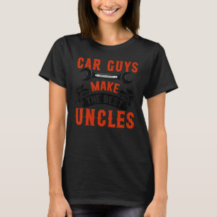 Autotypen machen die besten Onkel Lustiger Garage T-Shirt