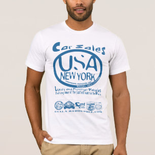 Autoverkäufe USA nY von Rogers Bros T-Shirt