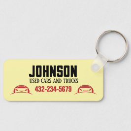 Autoverkäufer oder Gebrauchtwagenlohn Schlüsselanhänger