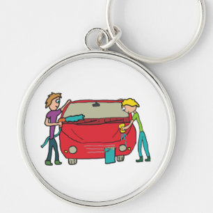 Autowaschen Schlüsselanhänger