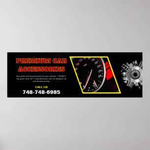 Autozubehör nach Kundenwunsch bearbeitbares Poster