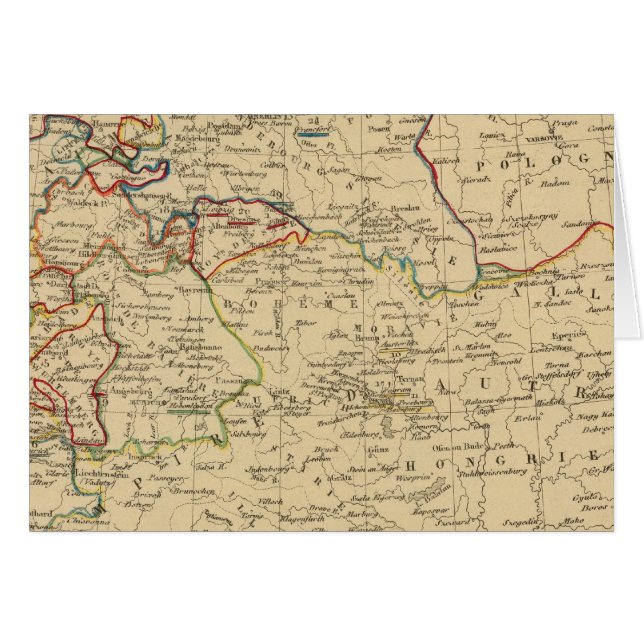 Autriche, Prusse, Confed Germanique, Pologna (Vorderseite (Horizontal))