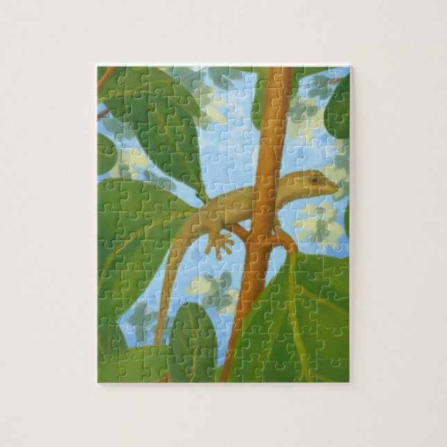 Autsch! Gecko-Malerei Puzzle (Vertikal)