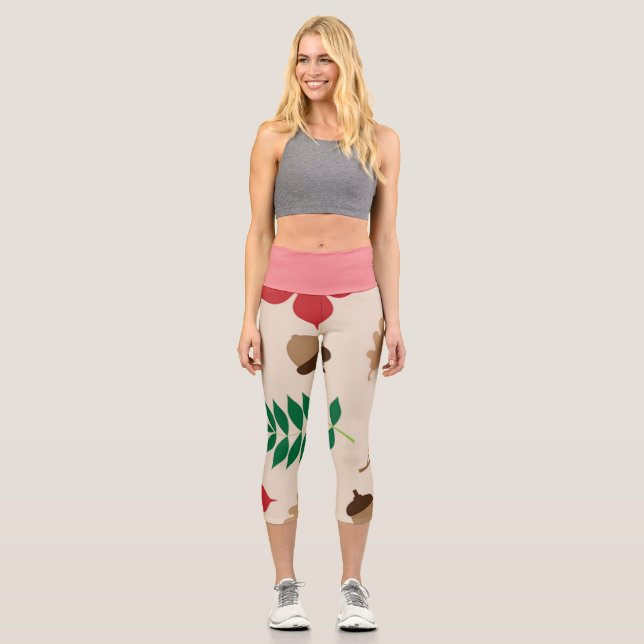 Autuman Capri Leggings (Vorderseite)