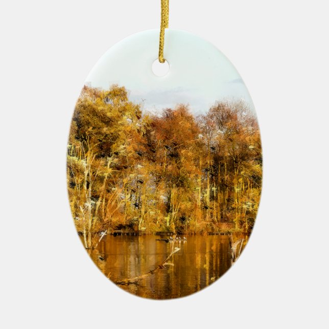 AUTUMENSEE KERAMIKORNAMENT (Vorne)