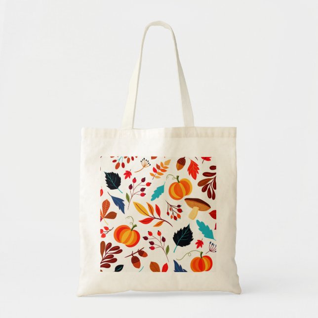 Autumn Abundance Custom Tragetasche (Vorne)