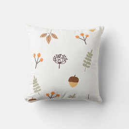 Autumn Acorns and Berries Kissen