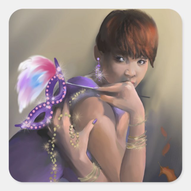 Autumn Allure Sticker (Vorderseite)