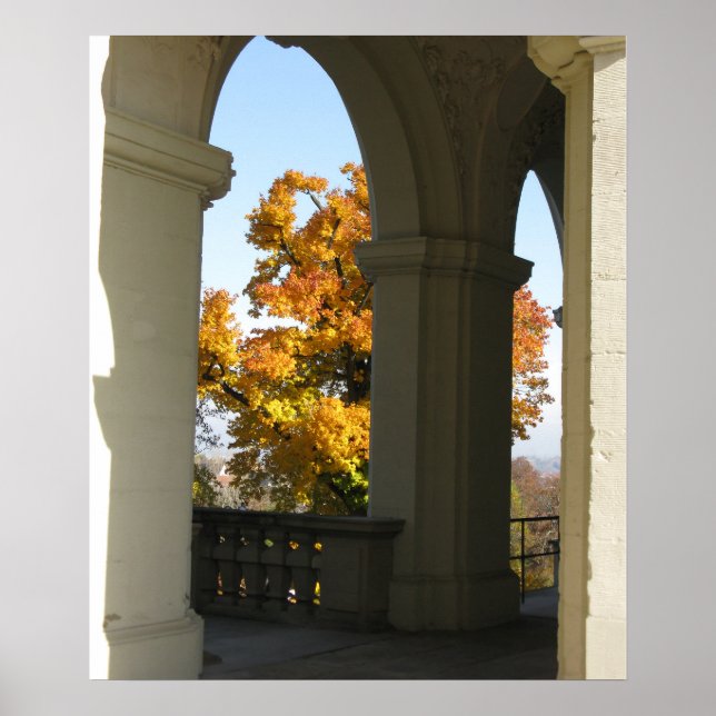 Autumn Archway Poster (Vorne)