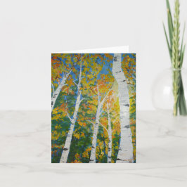 Autumn Aspen Karte