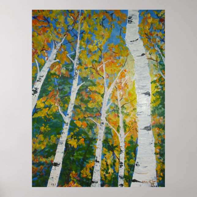 Autumn Aspen Poster (Vorne)