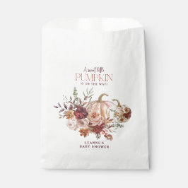 Autumn Blooms 'a little pumpkin' Baby Shower Geschenktütchen