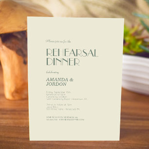 Autumn Boho Deko   Creme Probe Abendessen Einladung