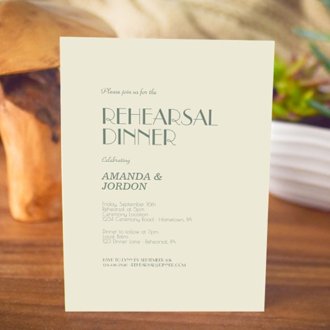 Autumn Boho Deko | Creme Probe Abendessen Einladung (Von Creator hochgeladen)