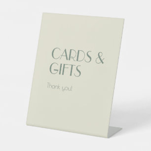 Autumn Boho Deko   Cremekarten und -geschenke Sockelschild