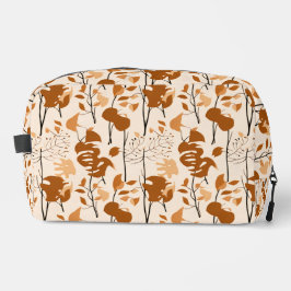 Autumn Botanical Leaves Minimalist  Waschbeutel