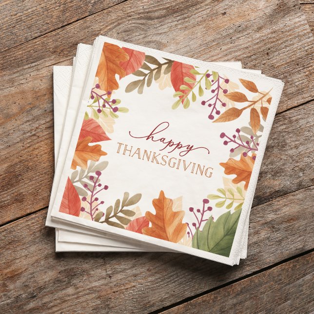 Autumn Bounty | ERNTEDANK Serviette (Von Creator hochgeladen)