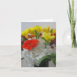 Autumn Bouquet Card Dankeskarte