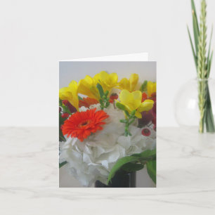 Autumn Bouquet Card Dankeskarte