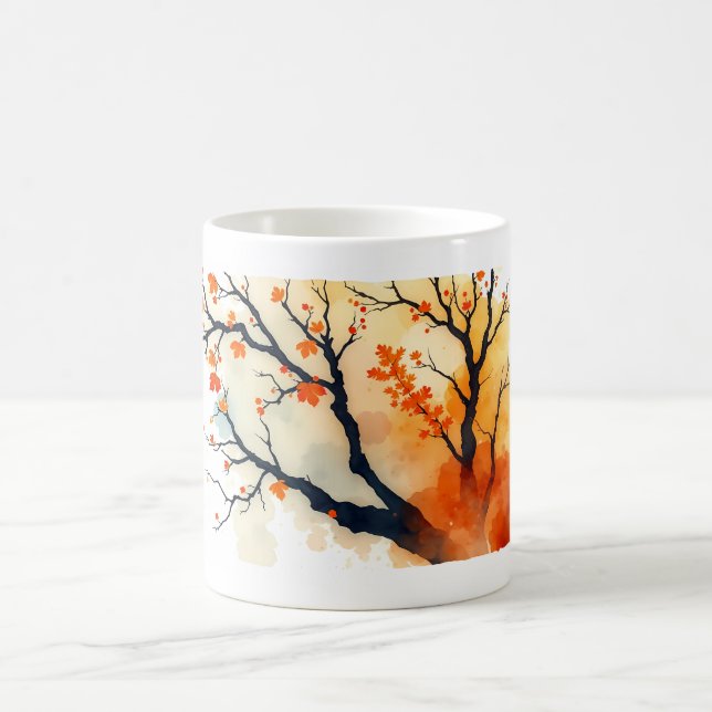 autumn branch kaffeetasse (Mittel)