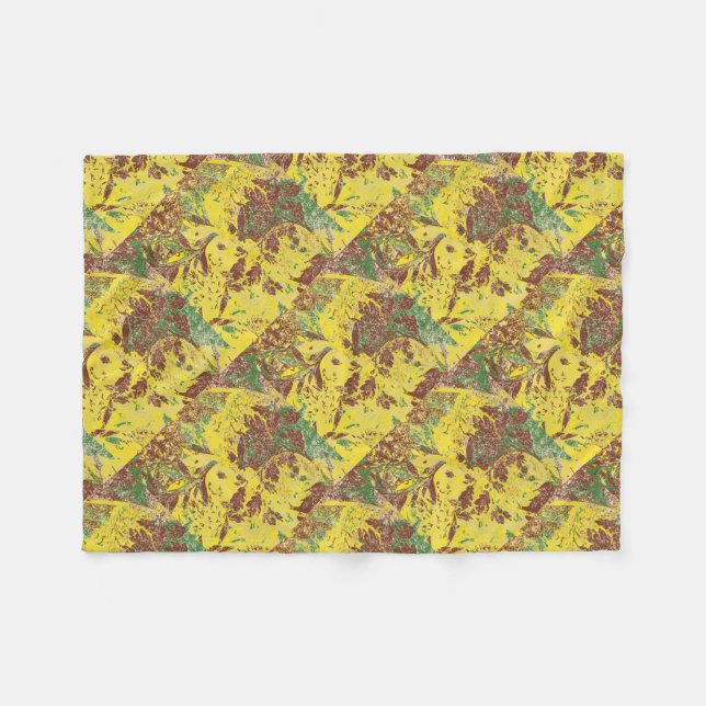 Autumn Breeze Fleecedecke (Vorderseite (Horizontal))