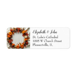 Autumn Bridal Wreath