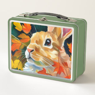 Autumn Bunny Metall Brotdose