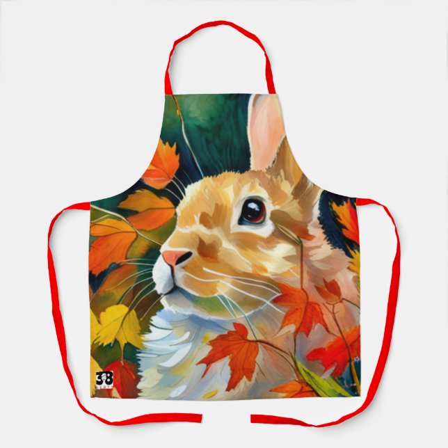 Autumn Bunny Schürze (Vorderseite)